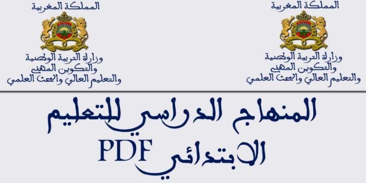 المنهاج الدراسي للتعليم الابتدائي PDF