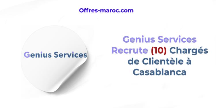 Genius Services Recrute